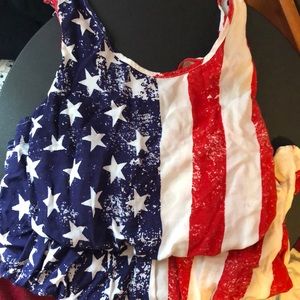American flag dress